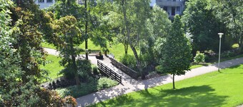 TOP MAISONNETTE ***** 2 GULV, 2 BALCONIES, EGEN WIFI, PÅ KURPARK AAA placering!