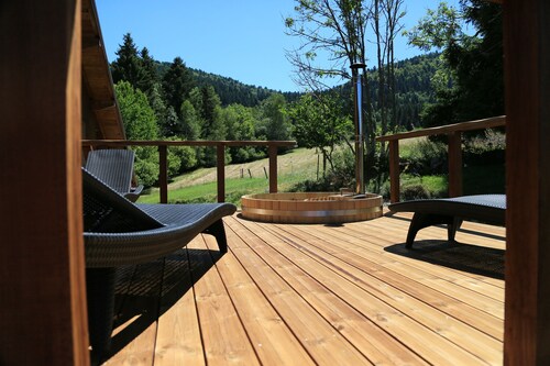 Luxueux Ferme/Chalet 5*, Spa sauna, au calme, 18P, All Inclusive