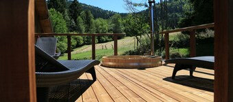 Luxueux Ferme/Chalet 5*, Spa sauna, au calme, 18P, All Inclusive