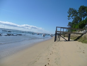 Tæt på stranden