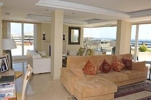 Una televisión, una chimenea, un reproductor de DVD, libros