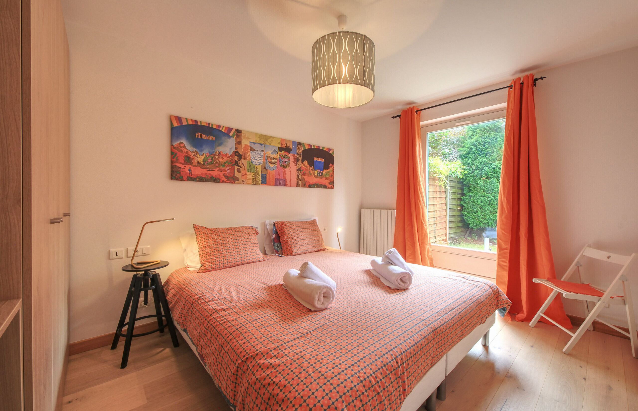 2 chambres, fer et planche à repasser, Wi-Fi gratuit