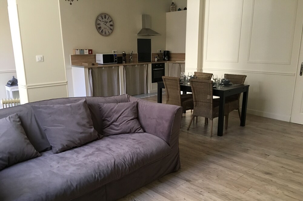 Schöne Wohnung im Stadtzentrum mit eigenem Innenhof