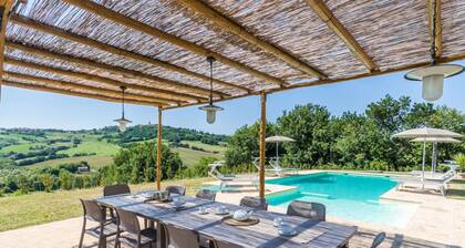 Villa Lucia mit Pool in der Region Marken, elegant und geräumig, an wenige Kilometers von der Adriak