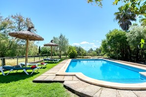 Outdoor pool - Finca Sa Punta (Santa Margarita)