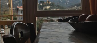 TRILOCALE La Formica Azzurra, terrazza vista colline, si pets ,vicino al centro 
