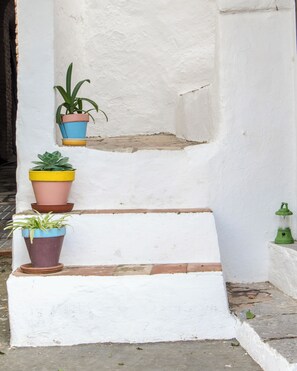 Exterior detail - Cosy Quiet Hideaway with Private Terrace, perfect location old town Tarifa (Tarifa)