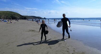 Luxury cottage near the beach in the Pembrokeshire Coast National Park