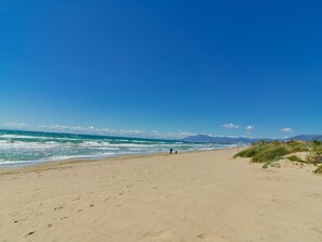 Una spiaggia nelle vicinanze