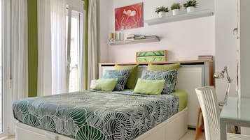 1 sovrum, strykjärn/strykbräda, resesäng och gratis wi-fi