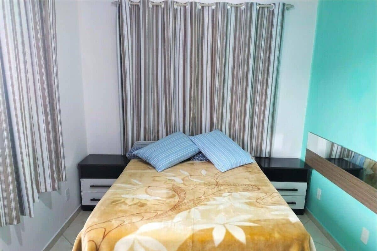 2 quartos, roupas de cama premium, individualmente decorados