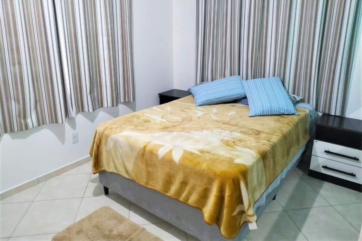 Pousada Souza (Ap. 03) - Campeche | 2 quartos, roupas de cama premium, individualmente decorados
