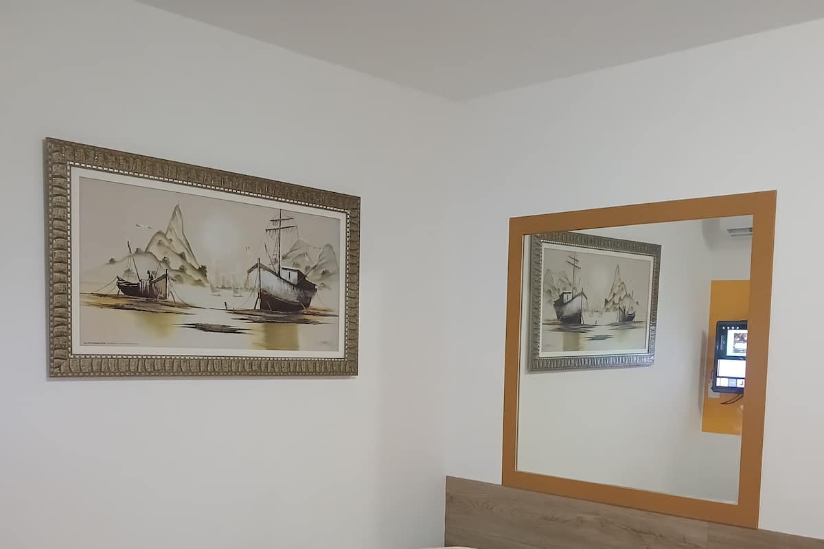 Pousada Souza (Ap. 02) - Campeche | 2 quartos, roupas de cama premium, individualmente decorados