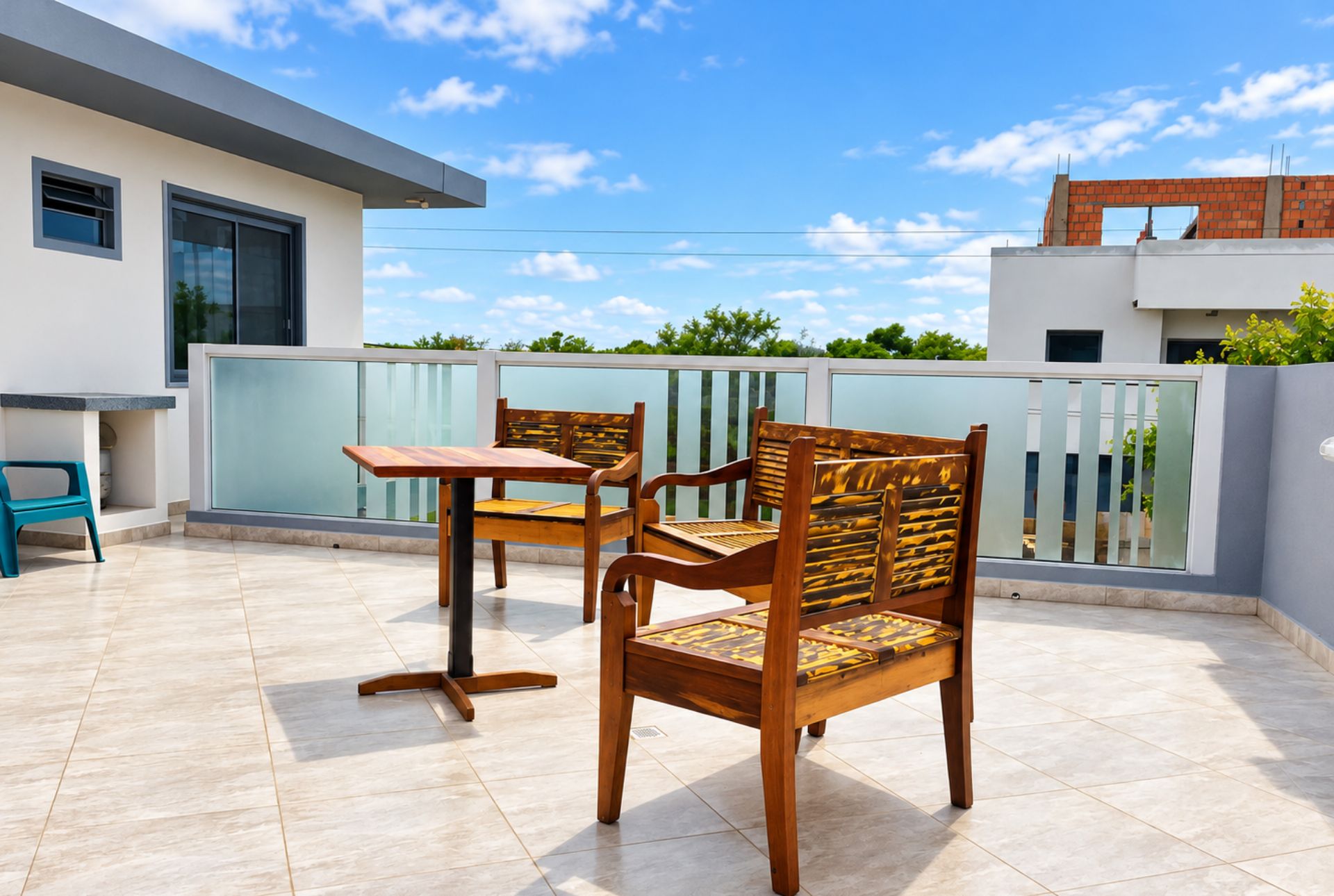 Terraço na cobertura