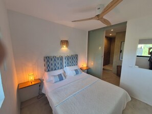 2 bedrooms, in-room safe, iron/ironing board, free WiFi -  Modern and equipped, ocean view sunset beach, LAST MINUTE 20% OFF SEPT-OCTB! (Sant Josep de sa Talaia)