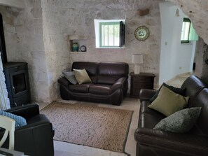 TV connectée, cheminée