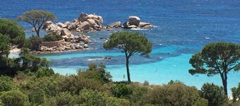 Luxury mini villa with garden & swimming pool in residence, 800m from the beach