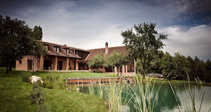 Private holiday villa, country house with land attached in Western Hungary