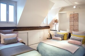 1 室のベッドルーム、アイロン / アイロン台、WiFi (無料)、ベッドシーツ