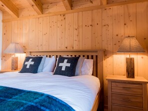5 bedrooms, iron/ironing board, WiFi, bed sheets - Chalet Petit Sapin - La Tzoumaz, 4 Vallees (La Tzoumaz)