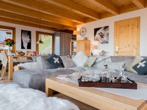 TV, fireplace, video game console, DVD player - Chalet Petit Sapin - La Tzoumaz, 4 Vallees (La Tzoumaz)