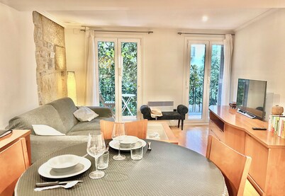 Central and beautiful sunny apartment 20m from the beach of La Concha. ESS0011