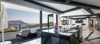 Villa Tyra ultra modern luxury 5 bedroom villa with stunning sea views