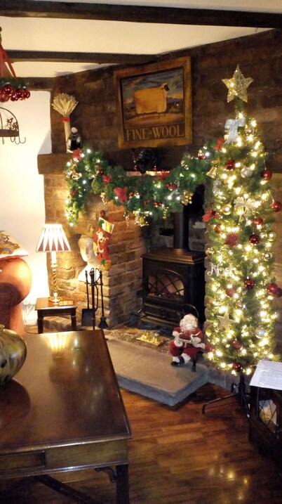 Cosy, traditional cottage overlooking waterfalls, Gayle, Hawes, Yorkshire Dales.