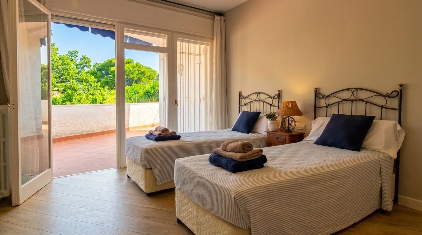 7 bedrooms, iron/ironing board, travel crib, free WiFi