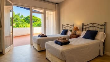 7 bedrooms, iron/ironing board, travel crib, free WiFi