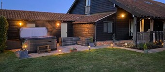 コテージシービュー、Stiffkey、湿地の隣、静かな田舎のプライベートの場所