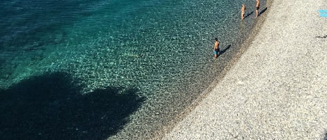 Vlak bij het strand, strandlakens