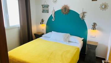 2 chambres, fer et planche à repasser, lit parapluie, Wi-Fi gratuit