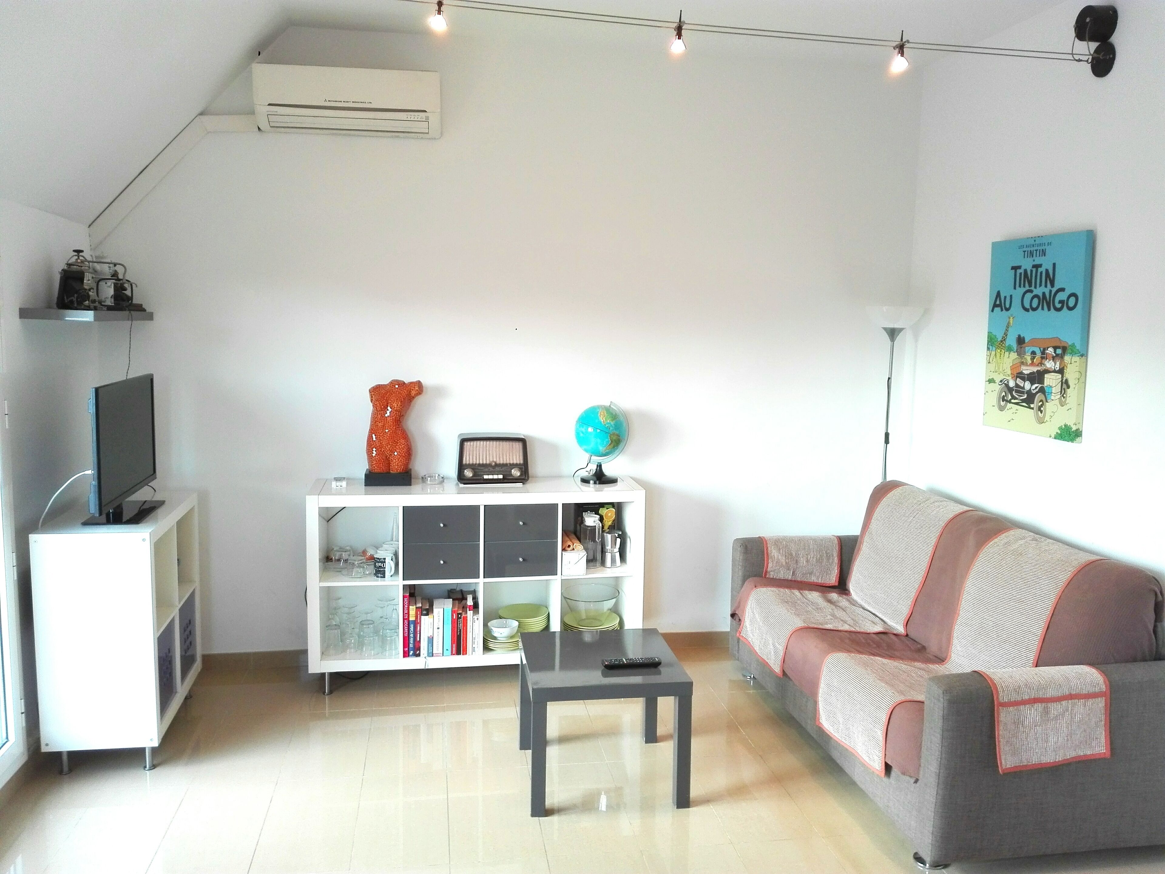 Central apartment with terrace and views over Barcelona