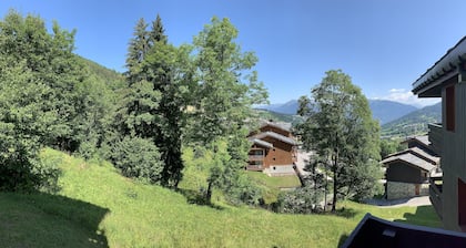 Apartment auf der Piste, Charakter, von einem Architekten renoviert