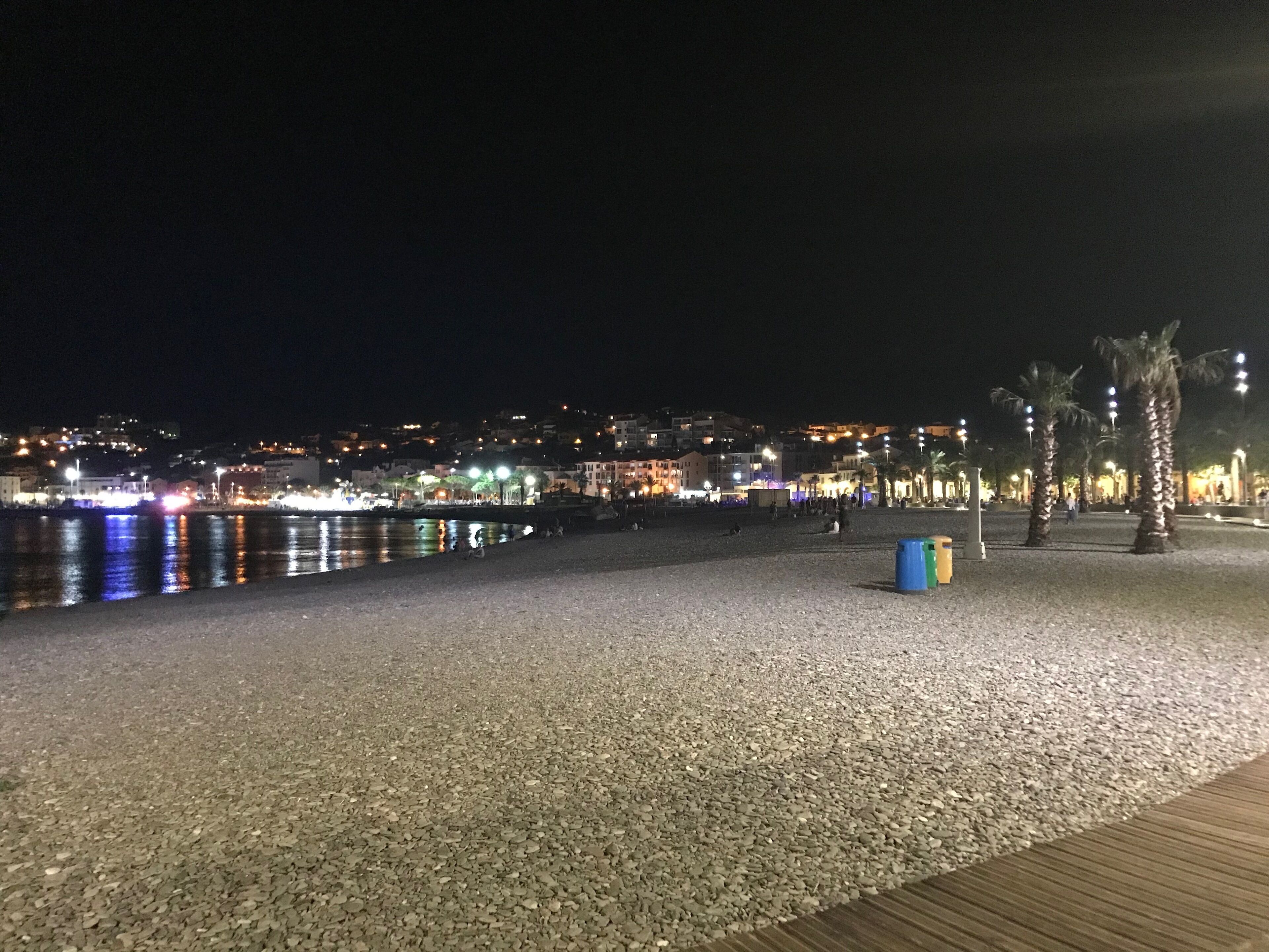Banyuls at night