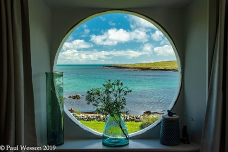 Interior. Bordanoost - stunning sea views on the most northerly isle of the British Isles
