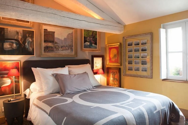 La chambre avec climatiseur