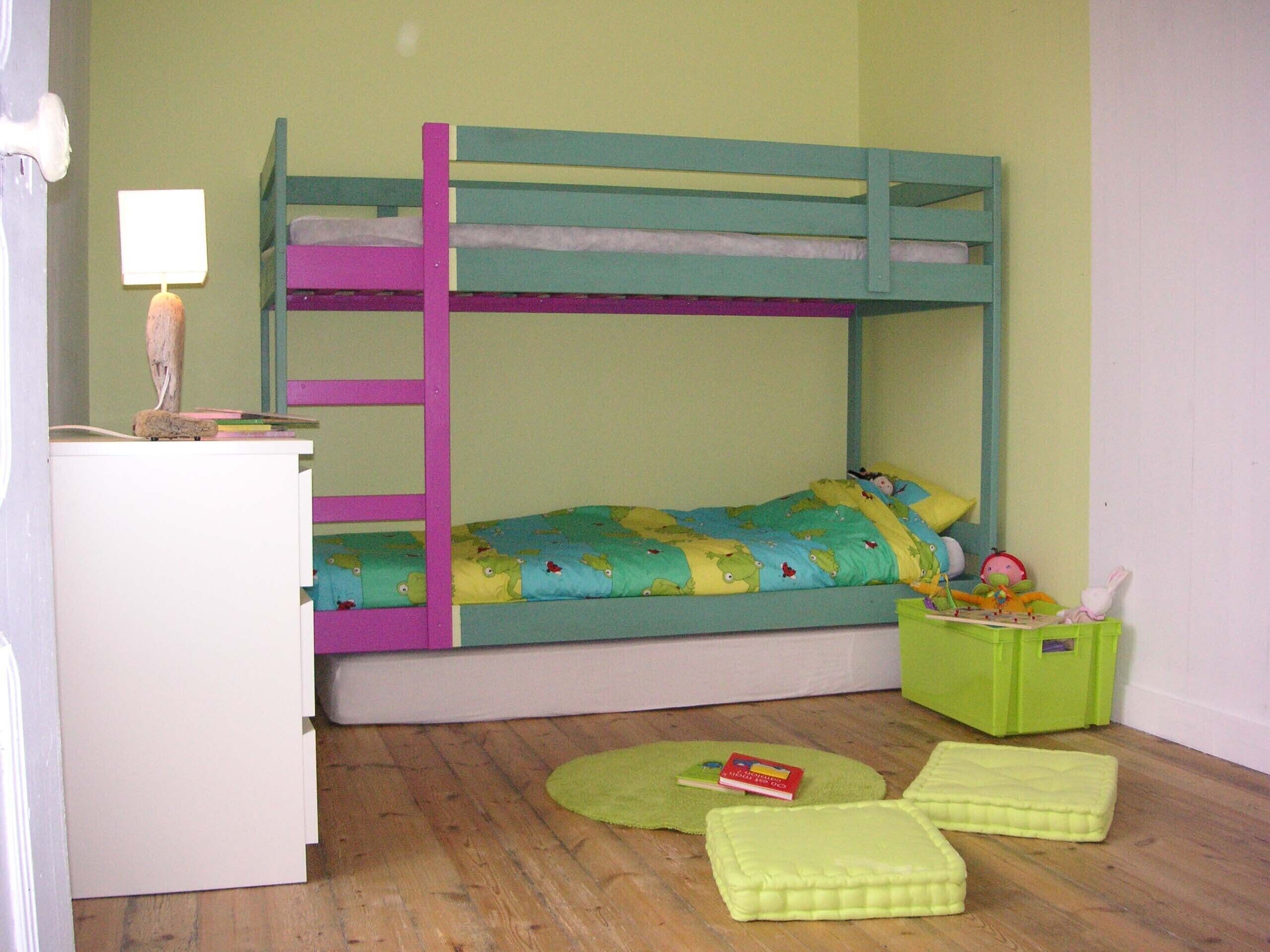 Old mansion in the Mont Saint Michel bay