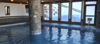 furnished tourist accommodation **** with swimming pool, sauna, hammam, alt 2050m in PLAGNE VILLAGE