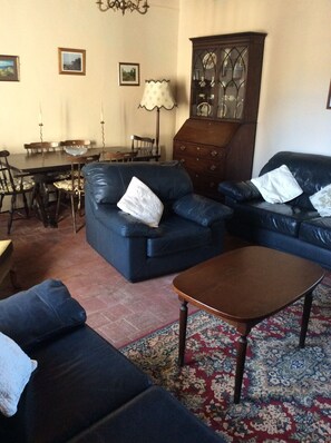 TV, DVD player, books, video library - Maison Lajus, a restored Farmhouse With Private Pool (Luc-Armau)