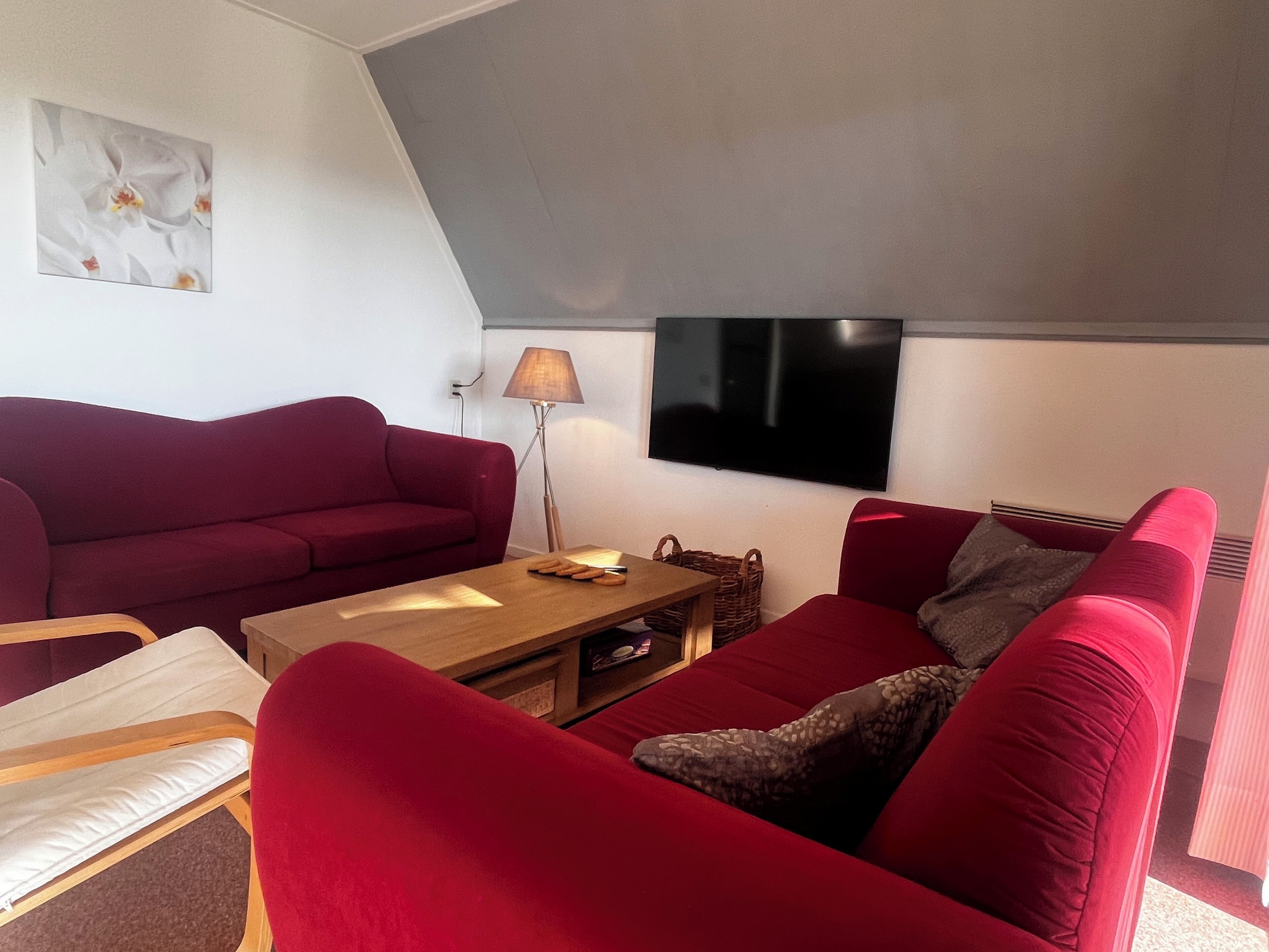Télévision, livres, chaîne hi-fi