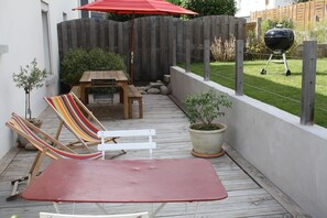 Outdoor dining - Pleasant house between sea and city (Concarneau)