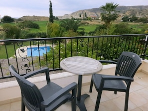 Outdoor dining - Luxury Villa With Private Pool, Landscaped Garden And Sea Views (Pissouri Bay)