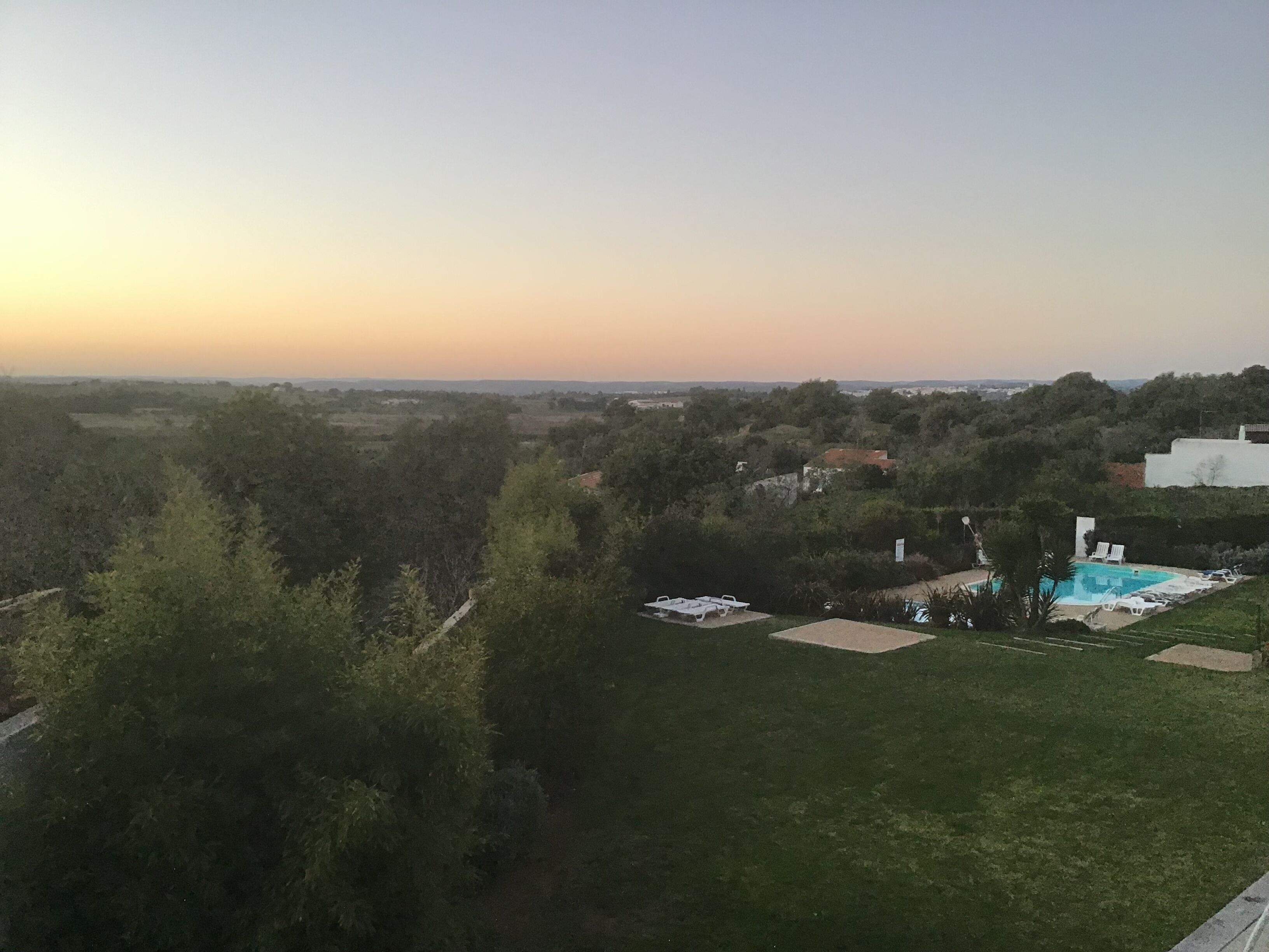 Vista do terraço 