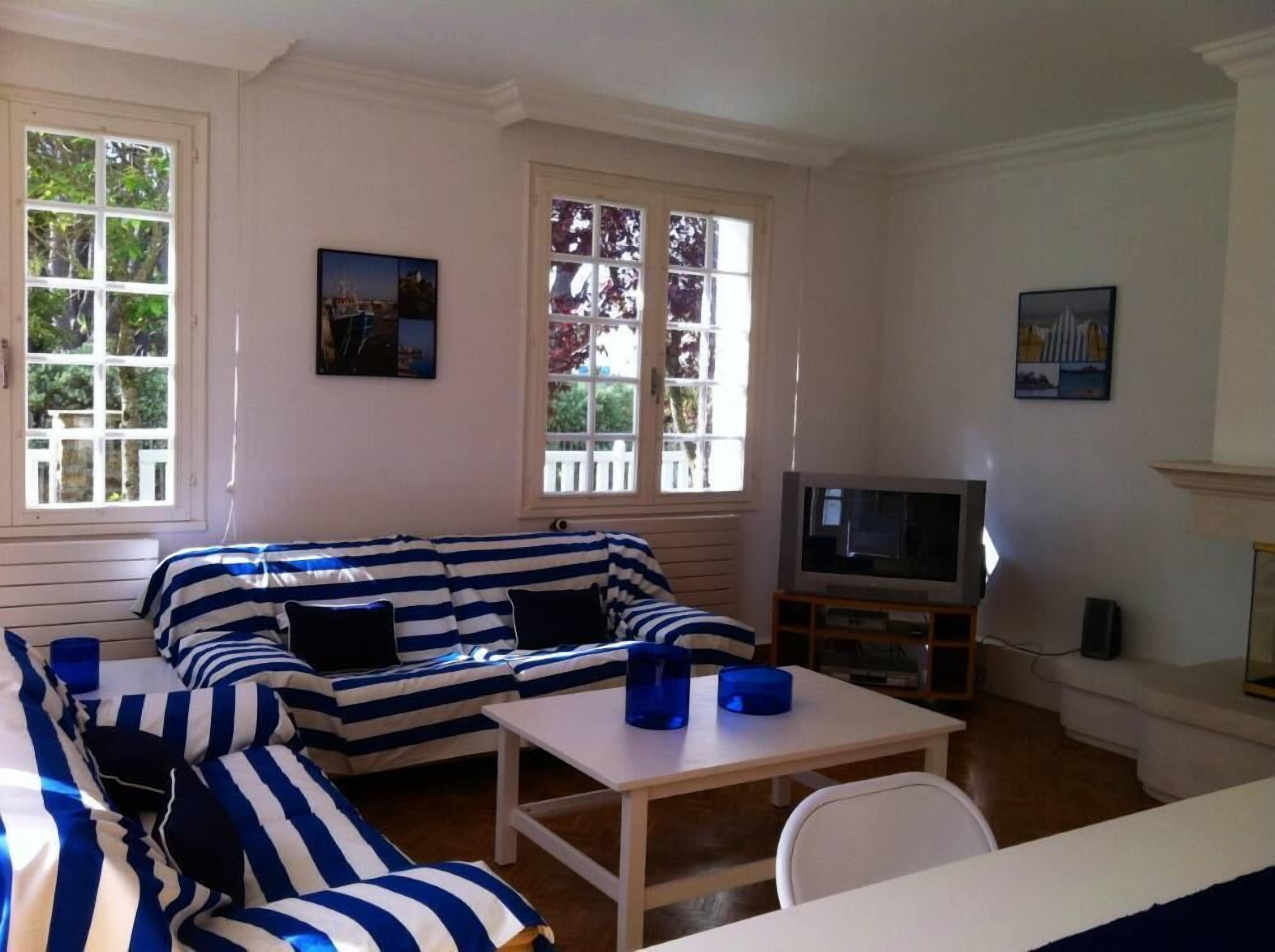 TV connectée, cheminée, livres