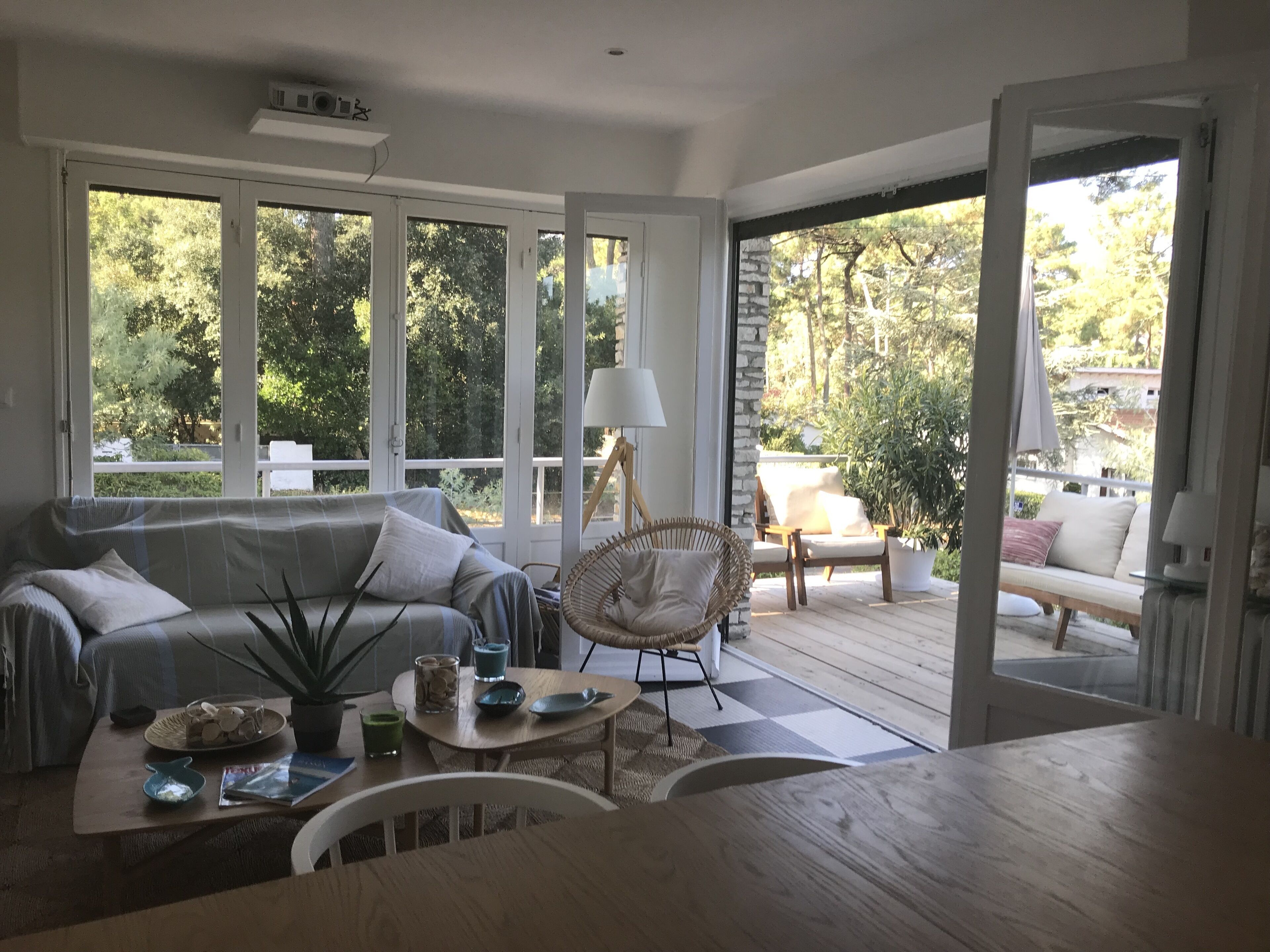 Arcachon-Pyla / sea: villa any comfort, luminous and very calm between sea and gol