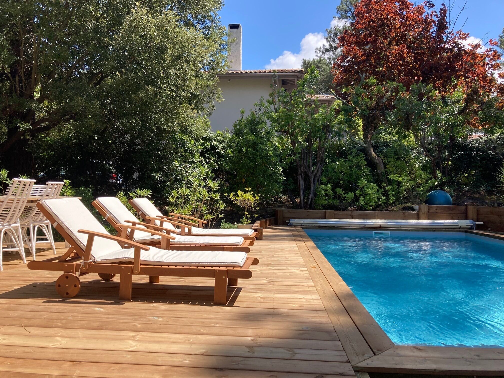 Arcachon-Pyla / sea: villa any comfort, luminous and very calm between sea and gol