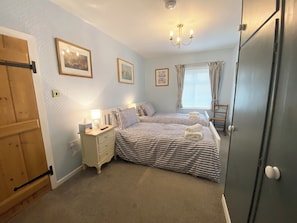 2 bedrooms, iron/ironing board, travel crib, free WiFi