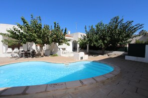 Pool - CASA CARPA C,Ideal house for your holidays near the sea, free wifi, air conditioning, community pool, pets allowed, dog’s beach (Deltebre)